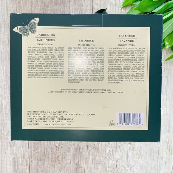 Crabtree & Evelyn Hand Therapy 3pc Gift Set 3.5oz LaSOURCE-LAVENDER-GARDENERS - Picture 4 of 4